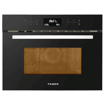 FABER FBIMWO 44L 60cm Built-in Microwave with 13 Autocook Menu (131.0617.250, Black)