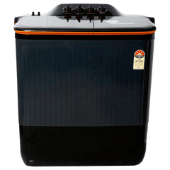 Lloyd 12 kg 5 Star Semi Automatic Washing Machine with Electro-Mechanical Wash Timer (Elante Pluss, GLWS125EPHVG, Dark Grey)-1