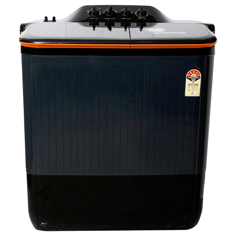 Lloyd 12 kg 5 Star Semi Automatic Washing Machine with Electro-Mechanical Wash Timer (Elante Pluss, GLWS125EPHVG, Dark Grey)-1