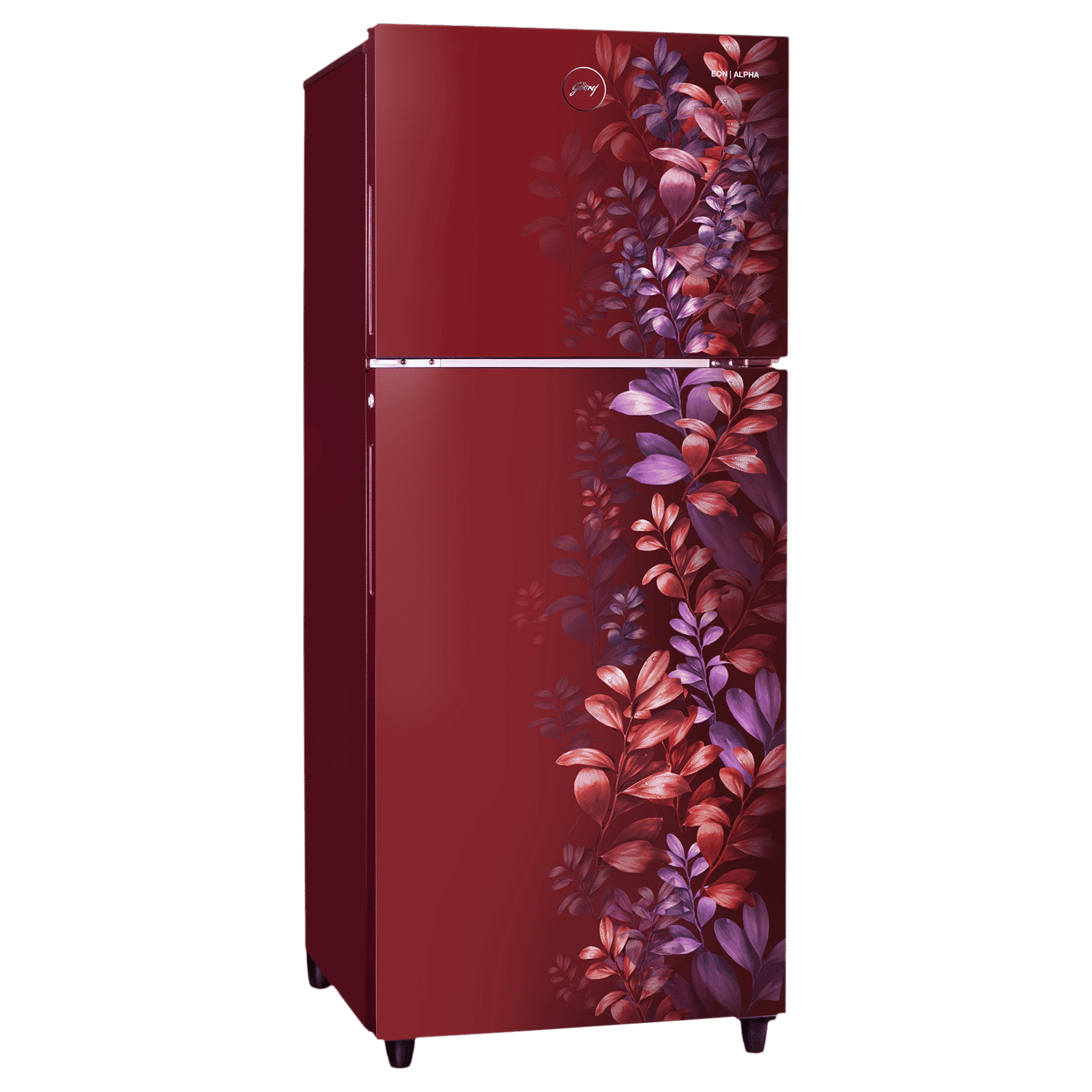 Godrej Eon Alpha 233 Litres 2 Star Frost Free Double Door Refrigerator with Cool Balance Technology (RT EONALPHA 270B RI, Aria Wine)
