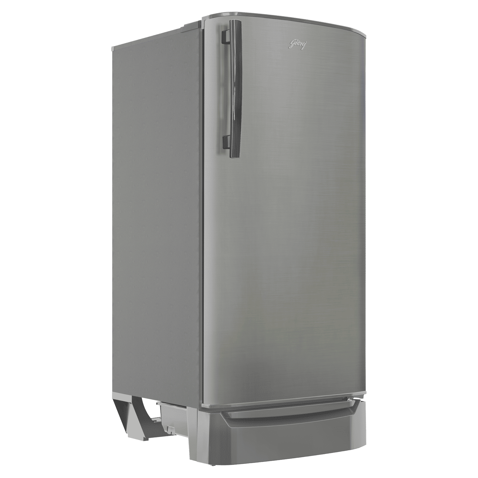 Godrej RD ERIOPLS 183 Litres 3 Star Direct Cool Single Door Refrigerator with Advanced Capillary Technology (RD ERIOPLS 205C, Steel Glow)