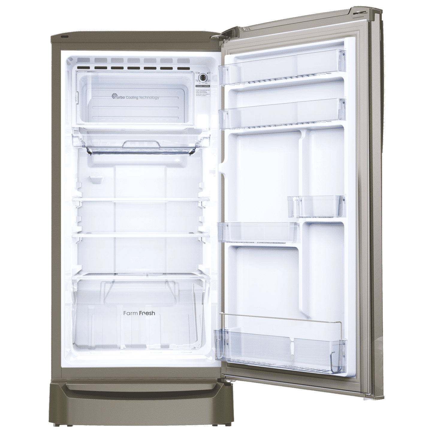 Godrej RD ERIOPLS 183 Litres 3 Star Direct Cool Single Door Refrigerator with Advanced Capillary Technology (RD ERIOPLS 205C, Steel Glow)