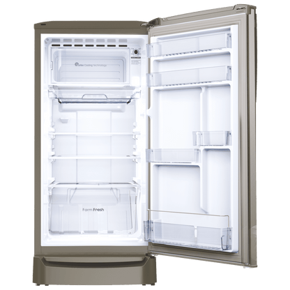 Godrej RD ERIOPLS 183 Litres 3 Star Direct Cool Single Door Refrigerator with Advanced Capillary Technology (RD ERIOPLS 205C, Steel Glow)