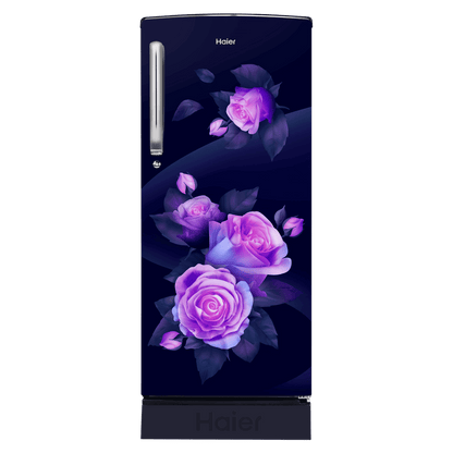 Haier 205 Litres 3 Star Direct Cool Single Door Refrigerator with Stabilizer Free Operation (HRD-2263PMR-N, Marine Rose)