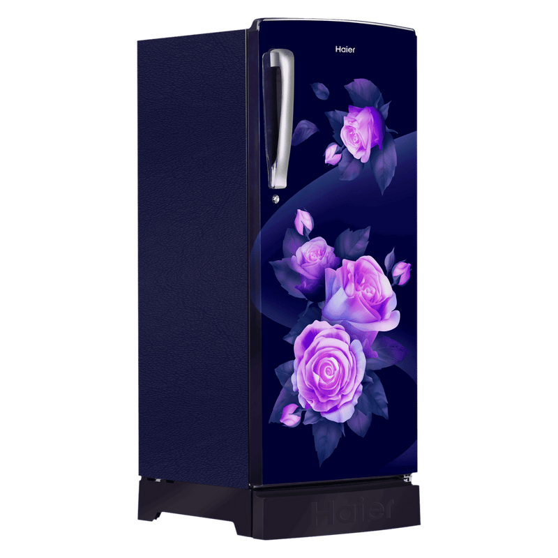 Haier 205 Litres 3 Star Direct Cool Single Door Refrigerator with Stabilizer Free Operation (HRD-2263PMR-N, Marine Rose)