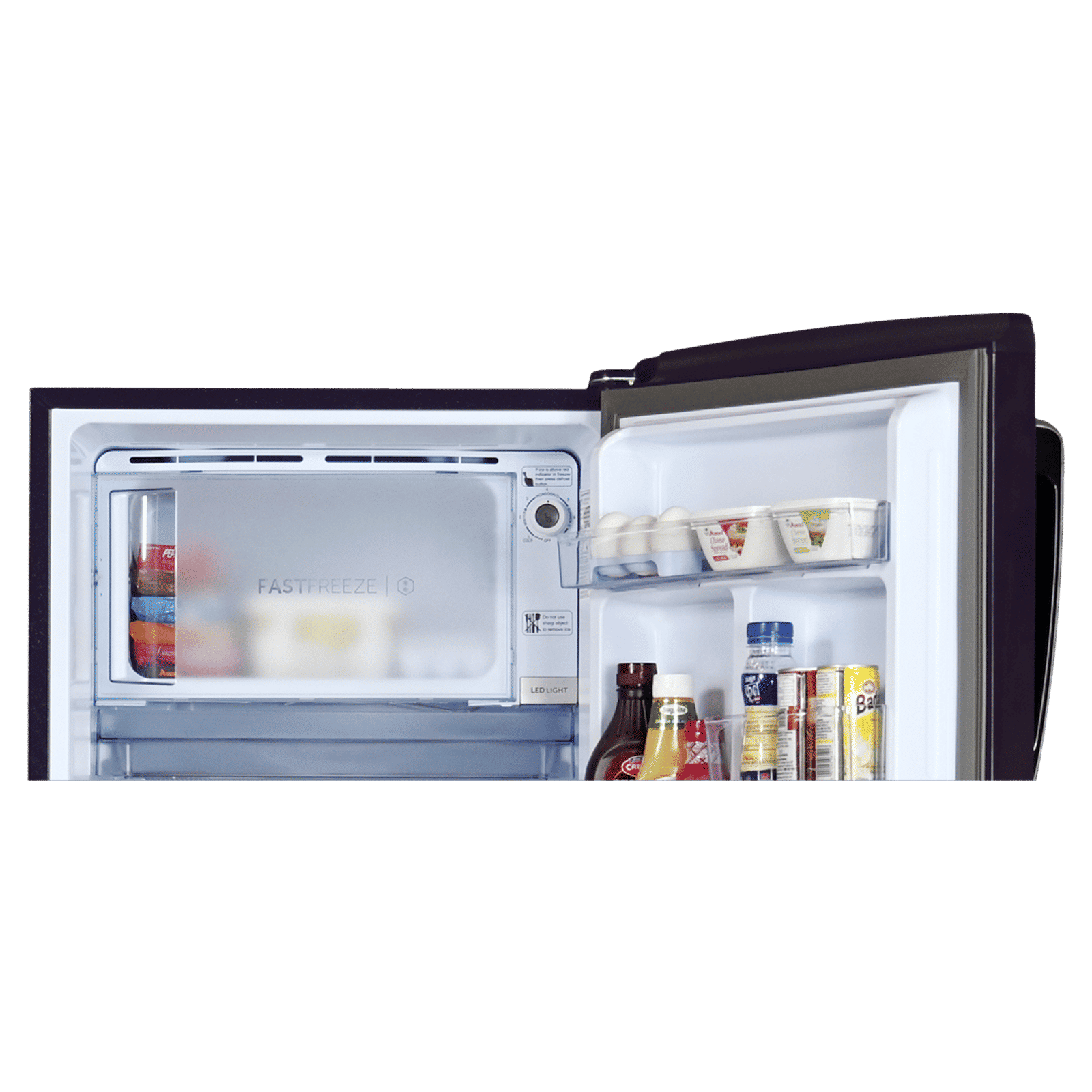 Haier 205 Litres 3 Star Direct Cool Single Door Refrigerator with Stabilizer Free Operation (HRD-2263PMR-N, Marine Rose)