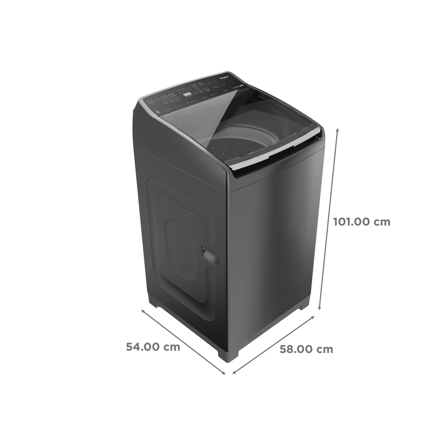 Whirlpool 7.5 kg 5 Star Fully Automatic Top Load Washing Machine (StainWash Pro, 31631, In-built Heater, Grey)