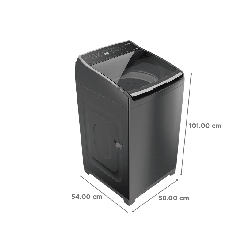 Whirlpool 7.5 kg 5 Star Fully Automatic Top Load Washing Machine (StainWash Pro, 31631, In-built Heater, Grey)