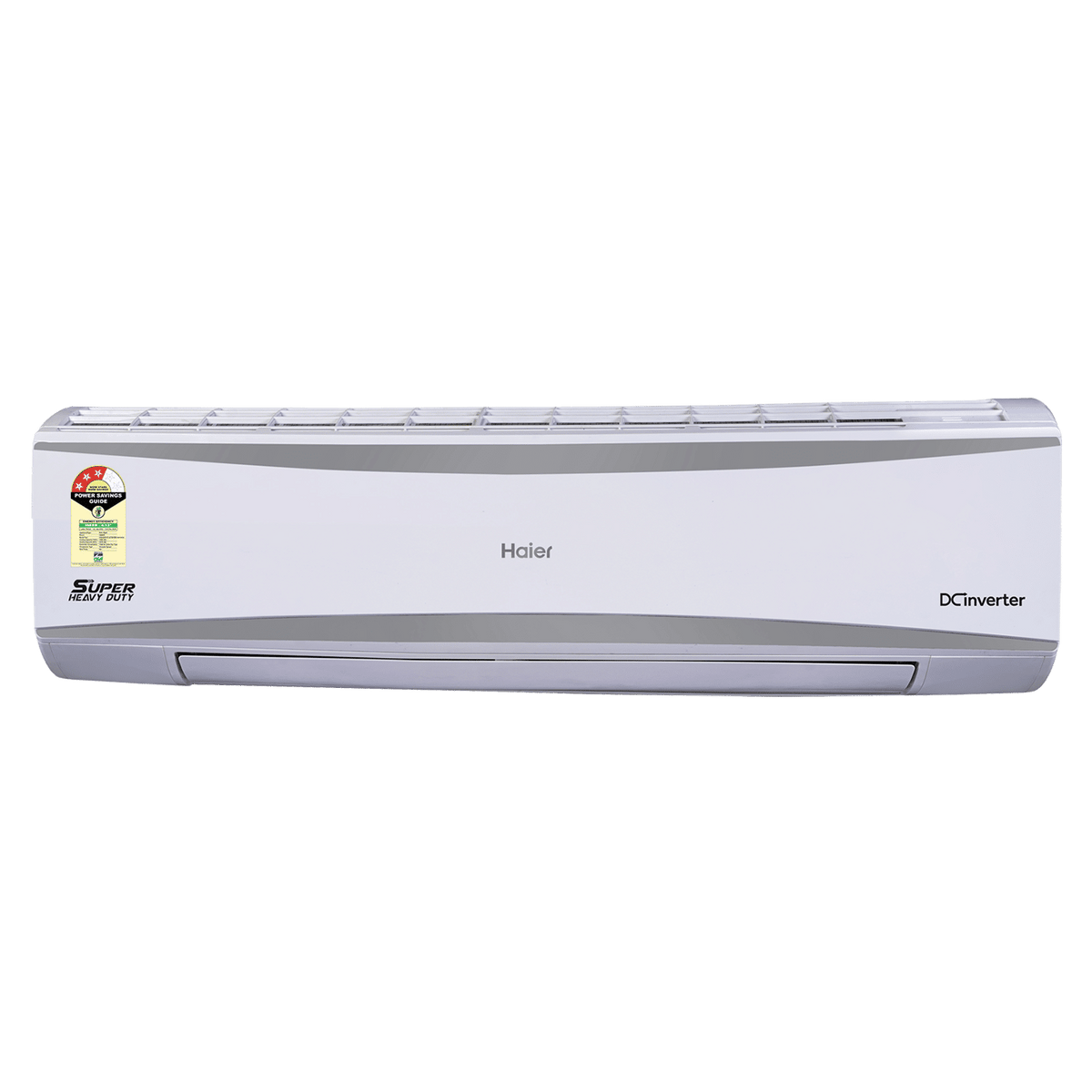 Haier Super Heavy Duty 7 in 1 Convertible 2.4 Ton 3 Star Hexa Inverter Split AC with Frost Self Clean (Copper Condenser, HSU80SHD-AOW3BN-INV)