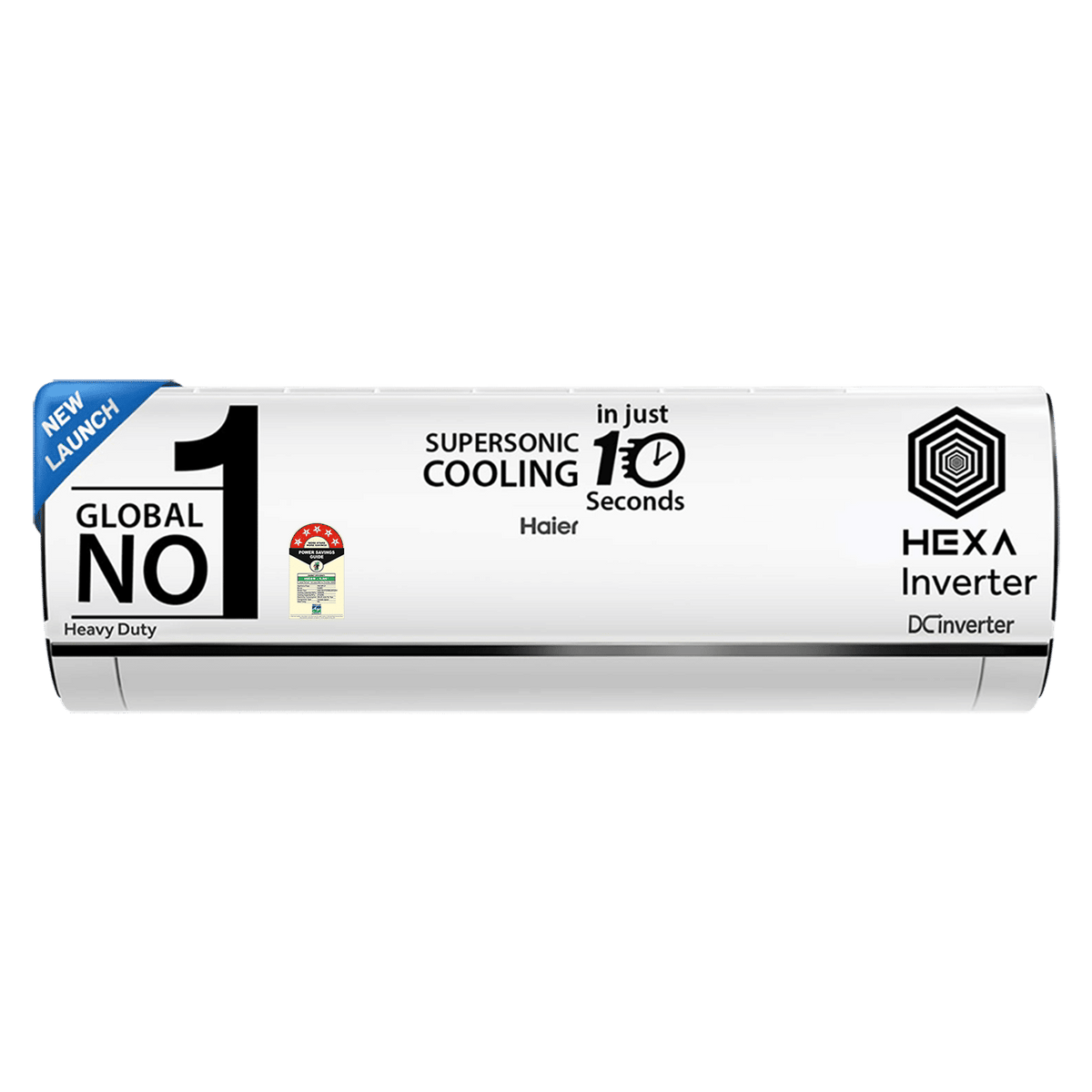 Haier Kinouchi 7 in 1 Convertible 1.6 Ton 5 Star Triple Inverter Plus Split AC with Frost Self Clean Technology (Copper Condenser, HSU19K-PYC5BN-INV)