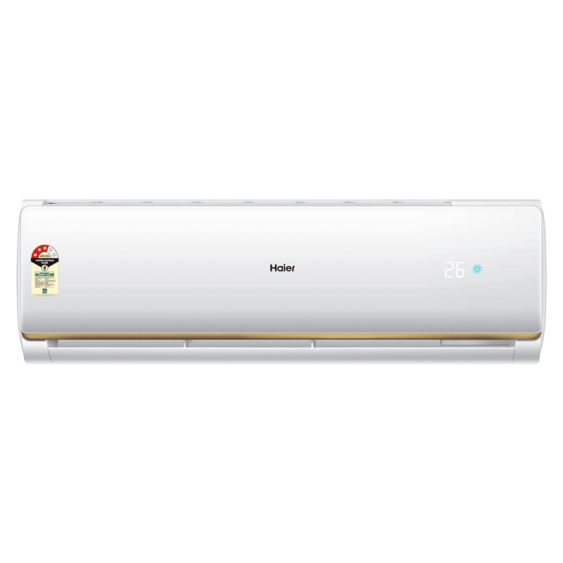 Haier Elegante Heavy Duty 7 in 1 Convertible 1.6 Ton 3 Star Hot & Cold Inverter Split AC with Self Diagnosis (Copper Condenser, HSU19CH-TQG3BN-INV)-1