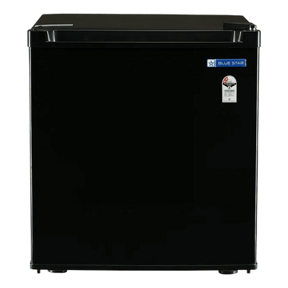 Blue Star Mini Bar 47 Litres 2 Star Direct Cool Single Door Refrigerator with Temperature Control Dial (MR60-GB, Black)