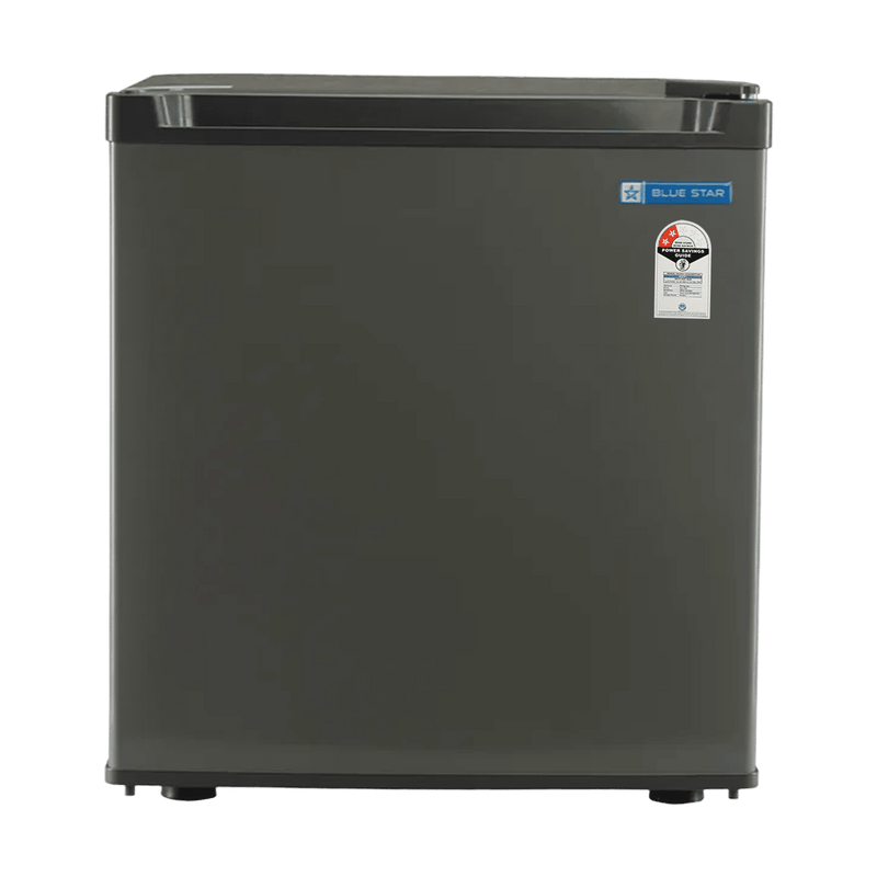 Blue Star Mini Bar 47 Litres 2 Star Direct Cool Single Door Refrigerator with Temperature Control Dial (MR60-GG, Grey)