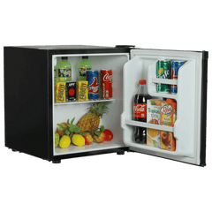 Blue Star Mini Bar 47 Litres 2 Star Direct Cool Single Door Refrigerator with Temperature Control Dial (MR70-GB, Black)