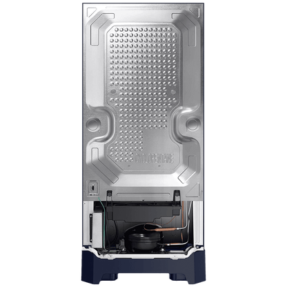 SAMSUNG Stylish Grande 223 Litres3 Star Direct Cool Single Door Refrigerator with Anti Bacterial Gasket (RR24D2Z23CU/NL, Camellia Blue)