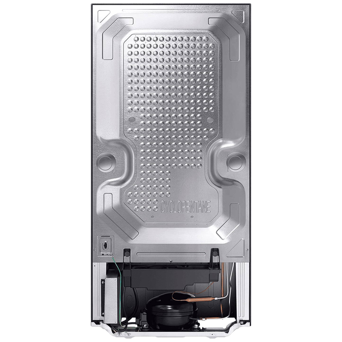 SAMSUNG Stylish Grande 183 Litres 5 Star Direct Cool Single Door Refrigerator with Anti Bacterial Gasket (RR20D2725UZ/NL, Midnight Blossom Blue)