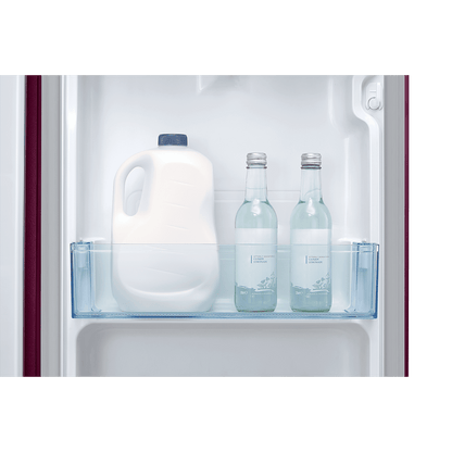 SAMSUNG Stylish Grande 183 Litres 5 Star Direct Cool Single Door Refrigerator with Anti Bacterial Gasket (RR20D2825HN/NL, Himalaya Poppy Red)