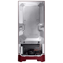 SAMSUNG Stylish Grande 183 Litres 5 Star Direct Cool Single Door Refrigerator with Anti Bacterial Gasket (RR20D2825HN/NL, Himalaya Poppy Red)