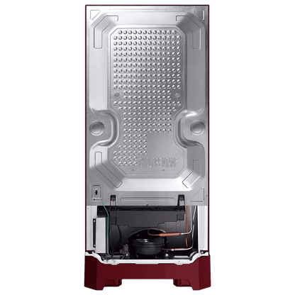 SAMSUNG Stylish Grande 183 Litres 5 Star Direct Cool Single Door Refrigerator with Anti Bacterial Gasket (RR20D2825HN/NL, Himalaya Poppy Red)