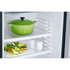SAMSUNG Stylish Grande 183 Litres 5 Star Direct Cool Single Door Refrigerator with Anti Bacterial Gasket (RR20D2825HV/NL, Blue Arctic)