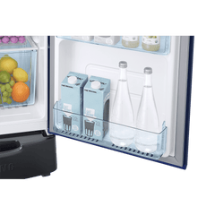 SAMSUNG Stylish Grande 183 Litres 5 Star Direct Cool Single Door Refrigerator with Anti Bacterial Gasket (RR20D2825HV/NL, Blue Arctic)