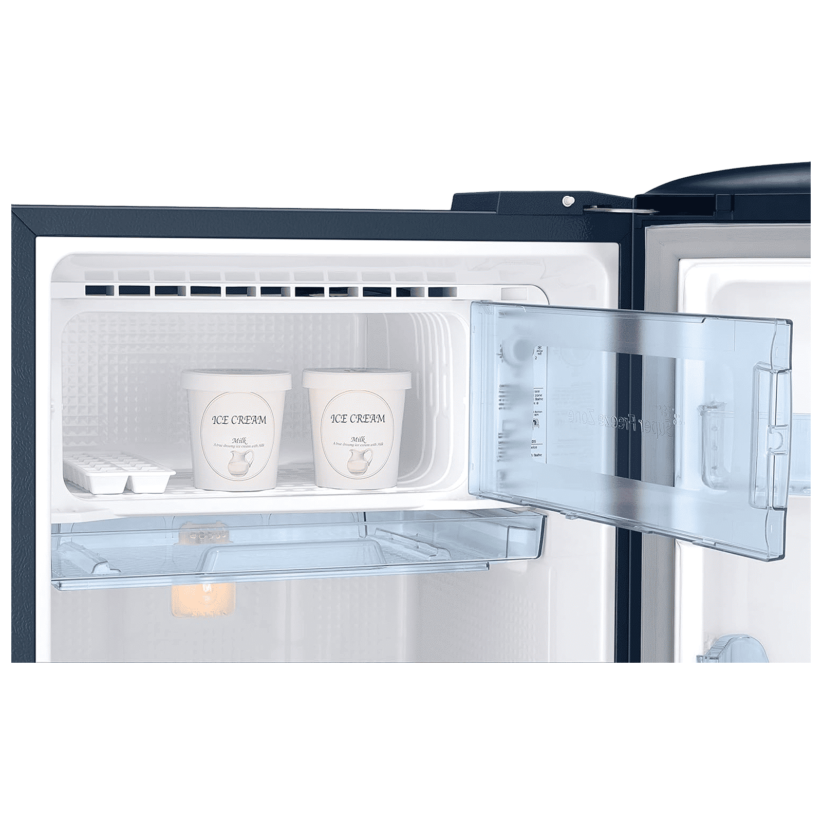 SAMSUNG Stylish Grande 183 Litres 5 Star Direct Cool Single Door Refrigerator with Anti Bacterial Gasket (RR20D2825HV/NL, Blue Arctic)