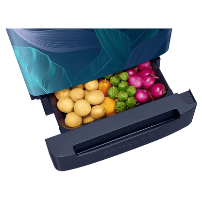 SAMSUNG Stylish Grande 183 Litres 5 Star Direct Cool Single Door Refrigerator with Anti Bacterial Gasket (RR20D2825RZ/NL, Burgundy Red)