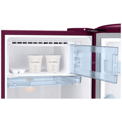 SAMSUNG Stylish Grande 183 Litres 5 Star Direct Cool Single Door Refrigerator with Anti Bacterial Gasket (RR20D2825RZ/NL, Burgundy Red)
