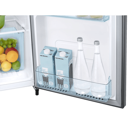 SAMSUNG Horizontal Curve 215 Litres 5 Star Direct Cool Single Door Refrigerator with Anti Bacterial Gasket (RR23D2H359U/HL, Paradise Bloom Blue)