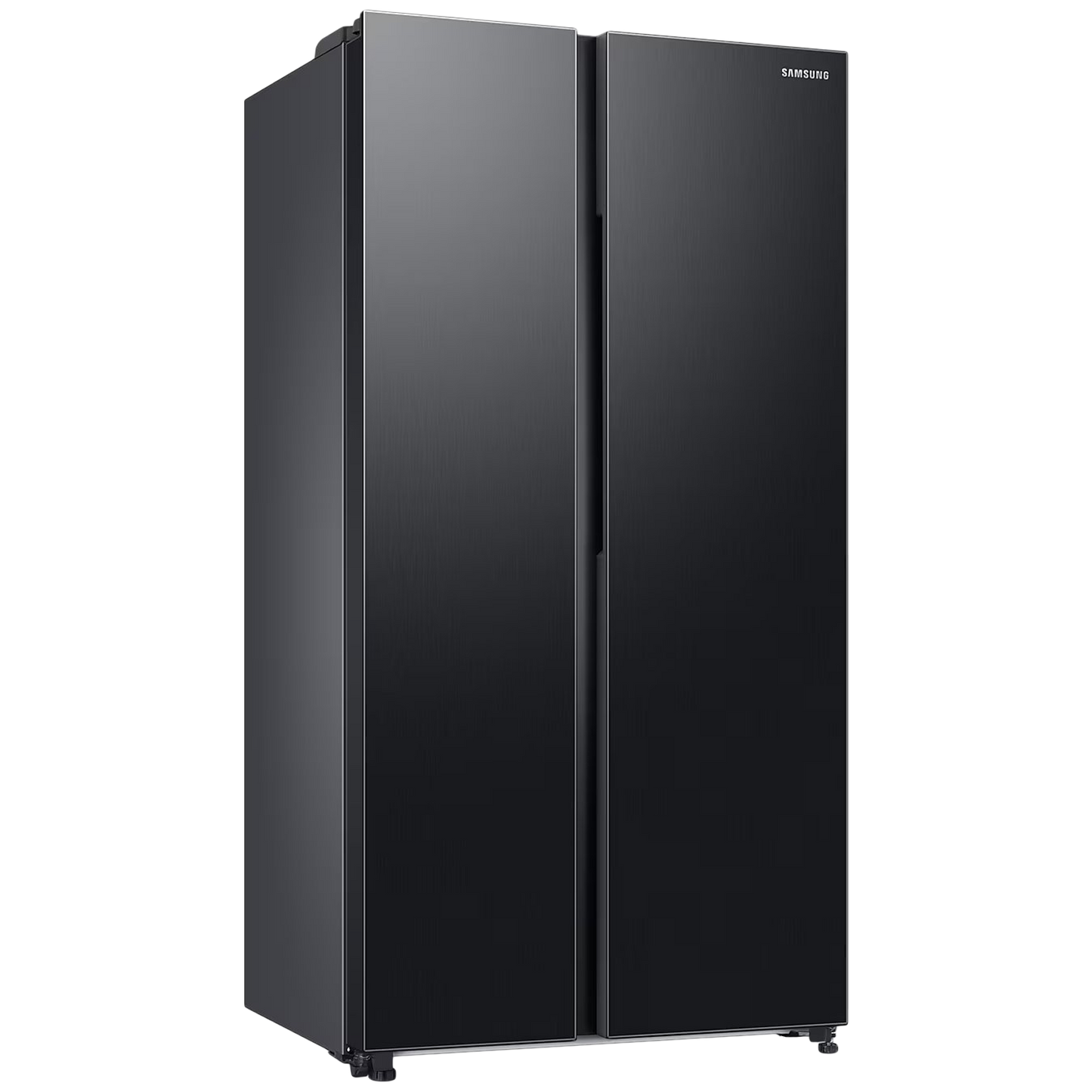 SAMSUNG 653 Litres 3 Star Frost Free Side by Side Refrigerator with Twin Cooling Plus Technology (RS76CG8003B1/HL, Black Matt)