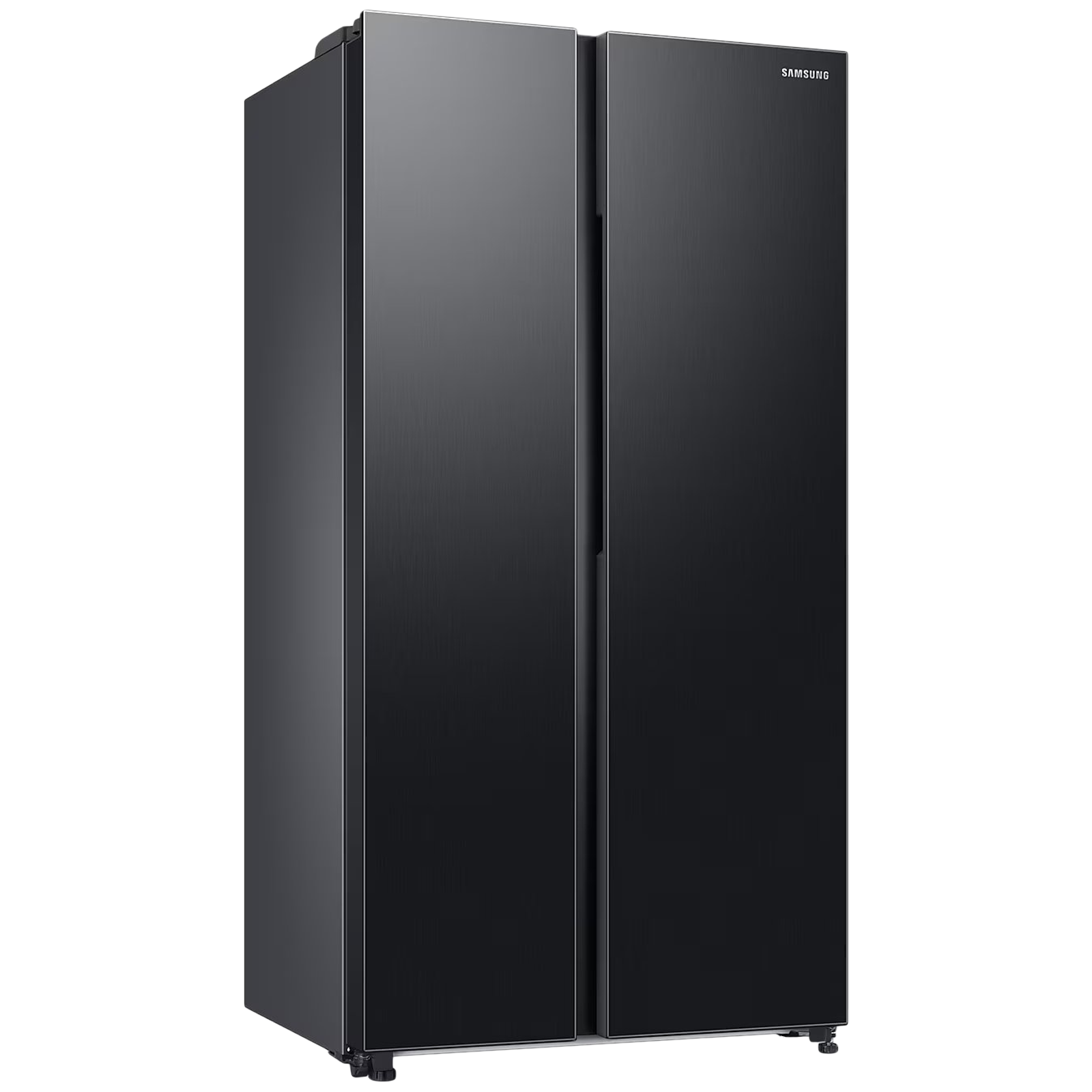 SAMSUNG 653 Litres 3 Star Frost Free Side by Side Refrigerator with Twin Cooling Plus Technology (RS76CG8003B1/HL, Black Matt)