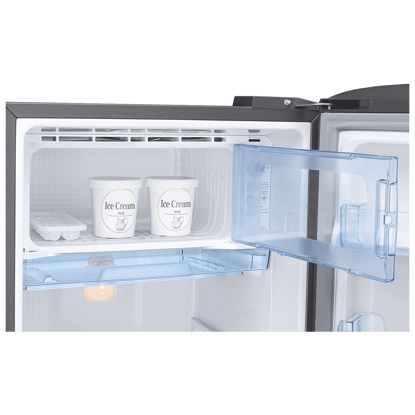 SAMSUNG Stylish Grande 223 Litres 3 Star Direct Cool Single Door Refrigerator with Anti Bacterial Gasket (RR24C2723S8/NL, Elegant Inox)