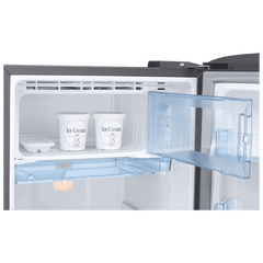 SAMSUNG Stylish Grande 223 Litres 3 Star Direct Cool Single Door Refrigerator with Anti Bacterial Gasket (RR24C2723S8/NL, Elegant Inox)