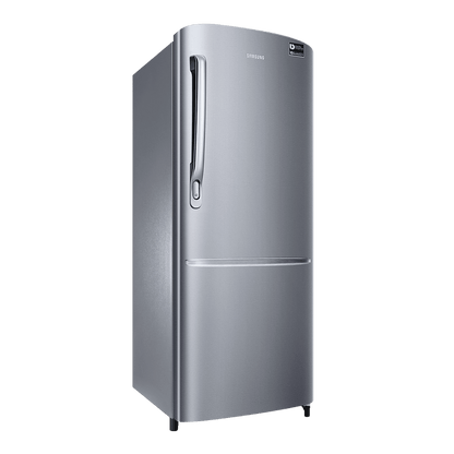 SAMSUNG Stylish Grande 223 Litres 3 Star Direct Cool Single Door Refrigerator with Anti Bacterial Gasket (RR24C2723S8/NL, Elegant Inox)
