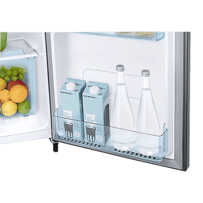SAMSUNG Stylish Grande 223 Litres 3 Star Direct Cool Single Door Refrigerator with Anti Bacterial Gasket (RR24C2723S8/NL, Elegant Inox)