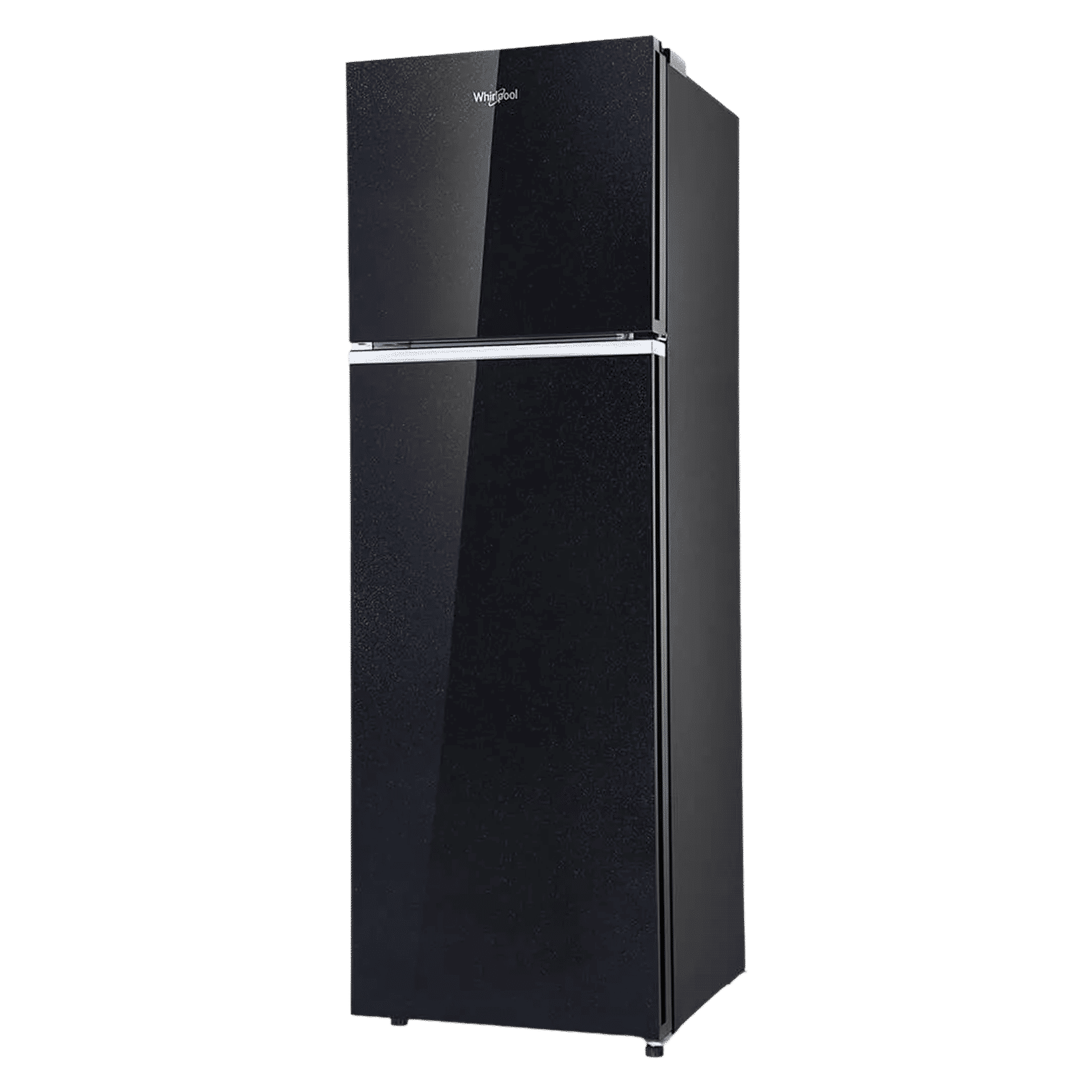 Whirlpool Neofresh 235 Litres 2 Star Frost Free Double Door Refrigerator with Intellisense Inverter Technology (22052, Crystal Black)