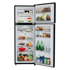 Whirlpool Neofresh 235 Litres 2 Star Frost Free Double Door Refrigerator with Intellisense Inverter Technology (22052, Crystal Black)