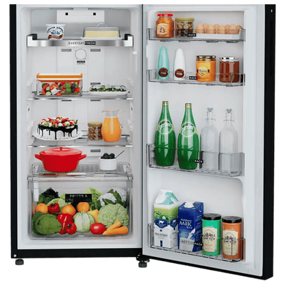 Whirlpool Neofresh 235 Litres 2 Star Frost Free Double Door Refrigerator with Intellisense Inverter Technology (22052, Crystal Black)