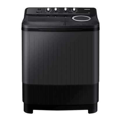 SAMSUNG 7.5 kg 5 Star Semi Automatic Washing Machine with Hexa Storm Pulsator (WT75B3200GD/TL, Dark Grey)