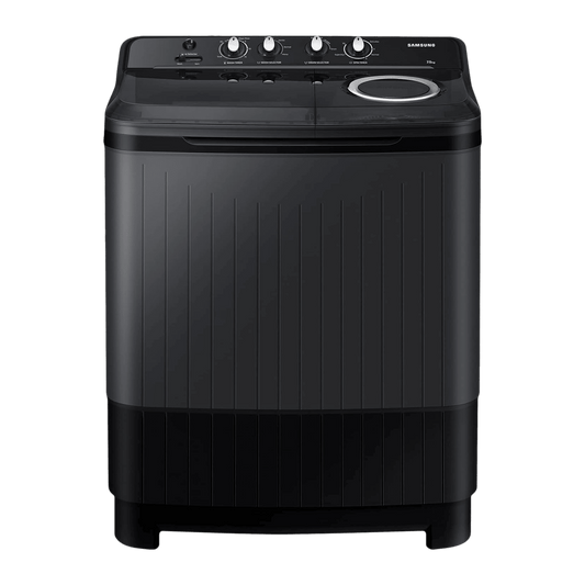 SAMSUNG 7.5 kg 5 Star Semi Automatic Washing Machine with Hexa Storm Pulsator (WT75B3200GD/TL, Dark Grey)
