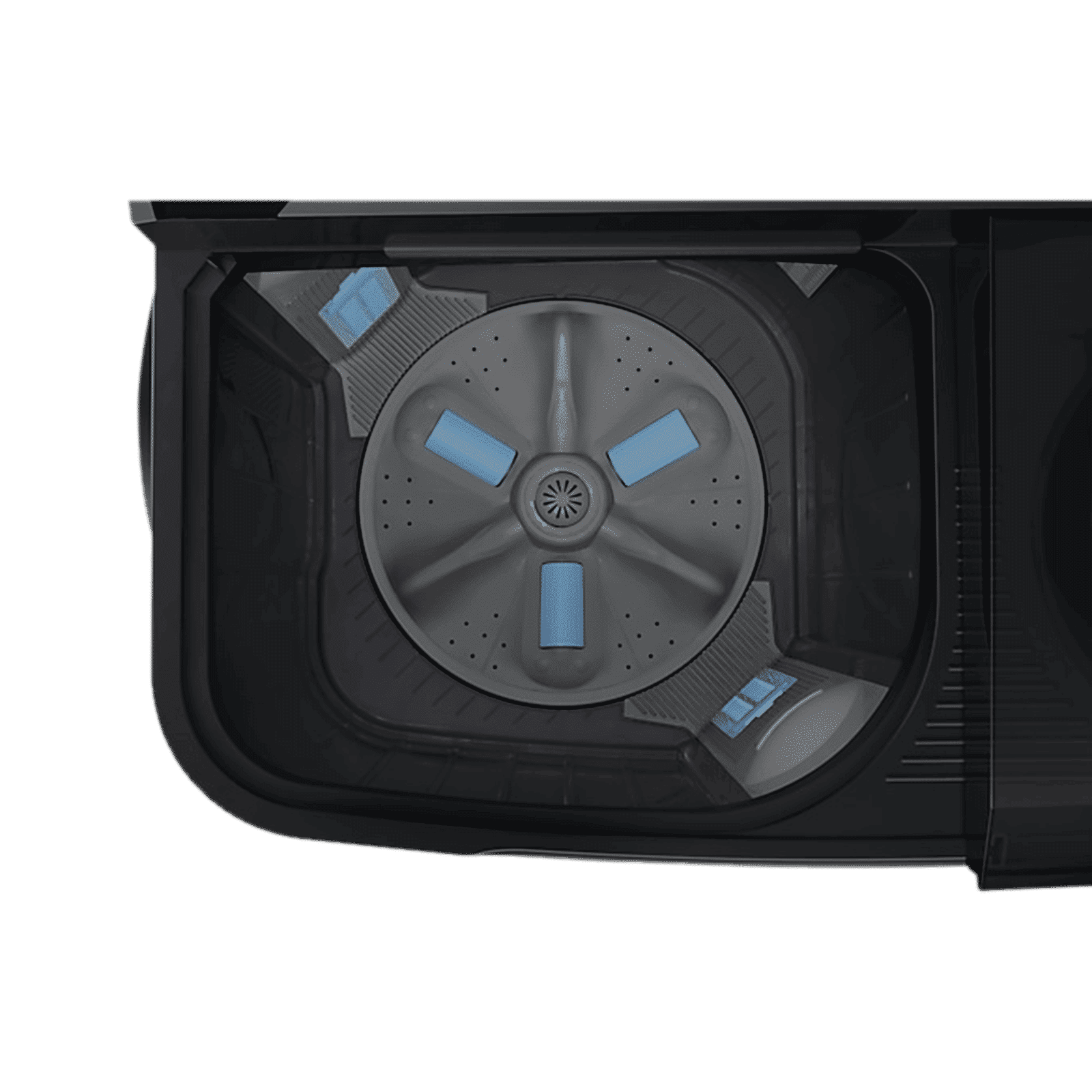 SAMSUNG 7.5 kg 5 Star Semi Automatic Washing Machine with Hexa Storm Pulsator (WT75B3200GD/TL, Dark Grey)