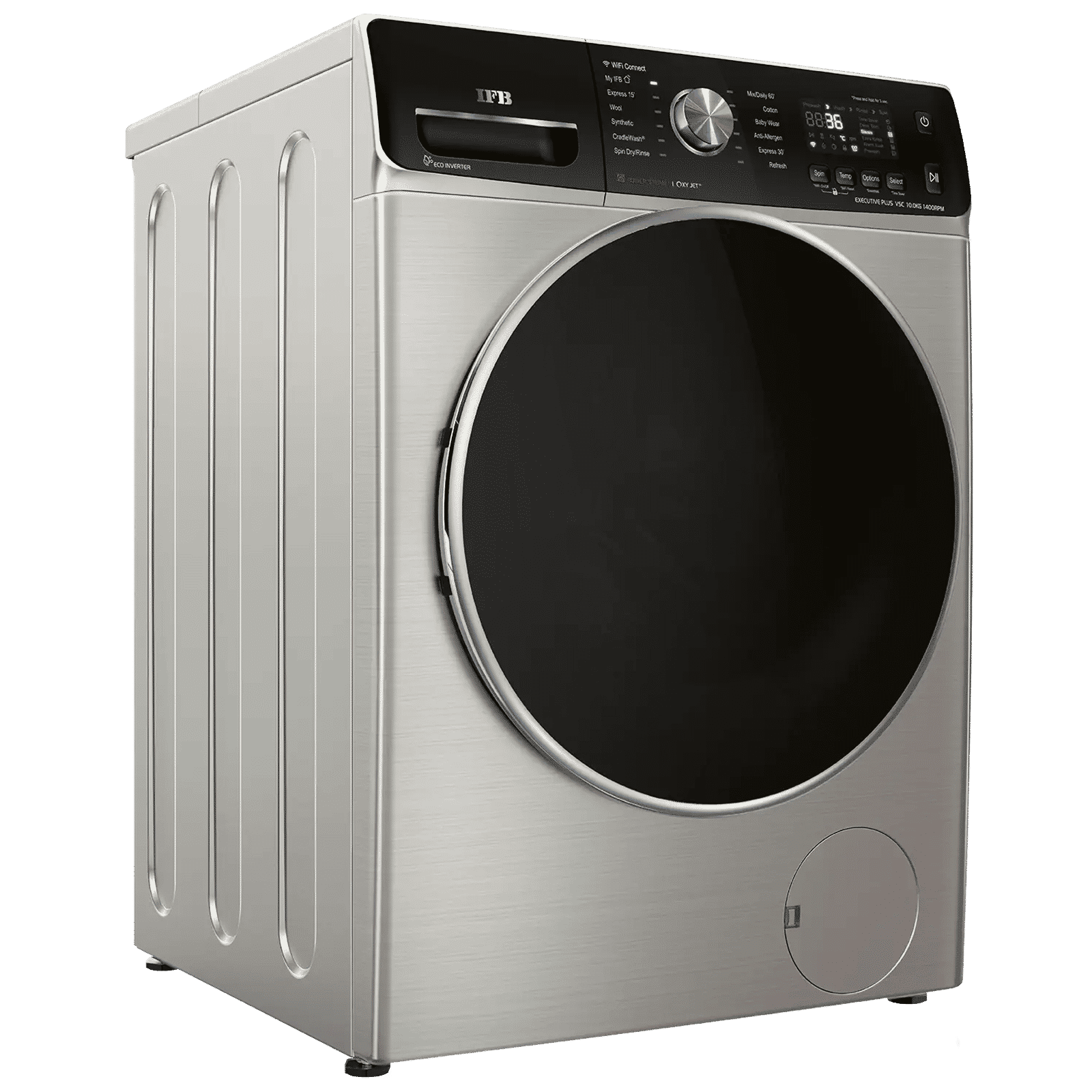 IFB 10 kg 5 Star Wi-Fi Inverter Fully Automatic Front Load Washing Machine (Executive Plus VSC 1014, Oxyjet Technology, STS VCM)