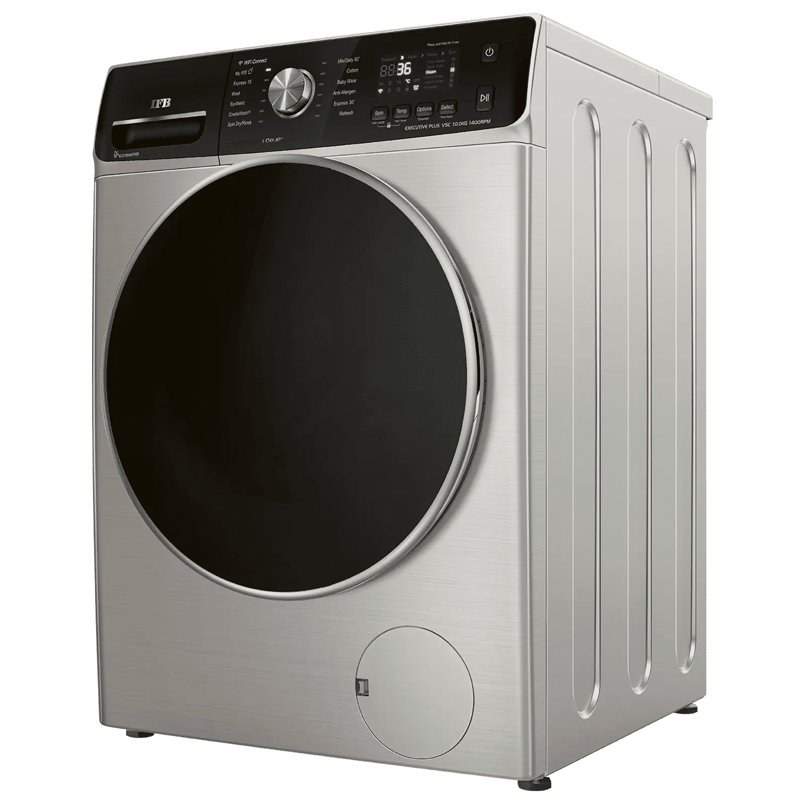 IFB 10 kg 5 Star Wi-Fi Inverter Fully Automatic Front Load Washing Machine (Executive Plus VSC 1014, Oxyjet Technology, STS VCM)