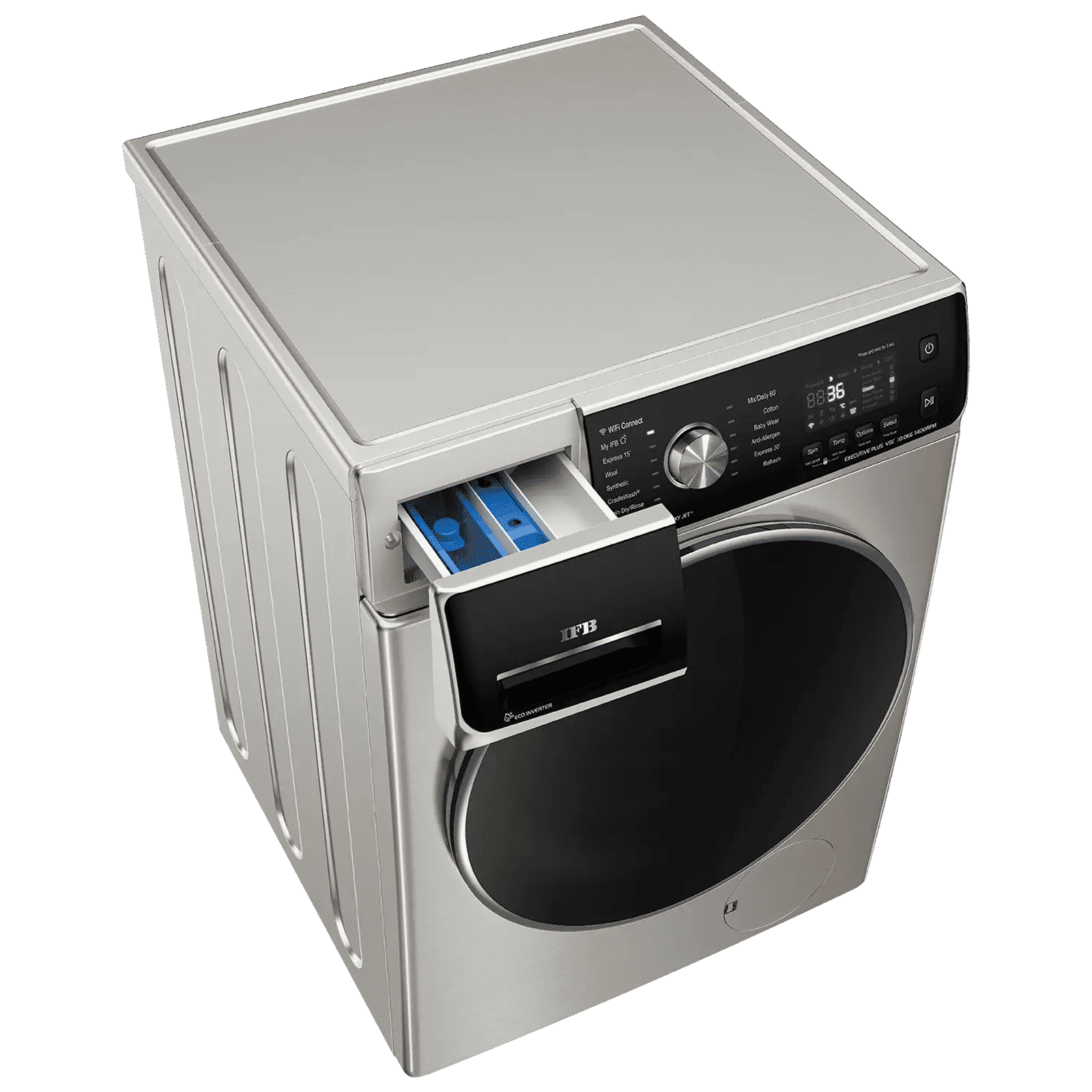 IFB 10 kg 5 Star Wi-Fi Inverter Fully Automatic Front Load Washing Machine (Executive Plus VSC 1014, Oxyjet Technology, STS VCM)