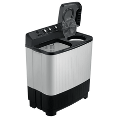 SAMSUNG 8 kg 5 Star Semi Automatic Washing Machine with Magic Filter (WT80C4200GG/TL, Dark Grey)
