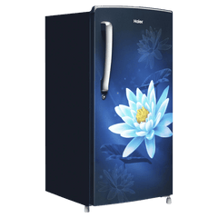 Haier 175 Litres 2 Star Direct Cool Single Door Refrigerator with Anti-Bacterial Gasket (HED182MLN, Marine Lotus)