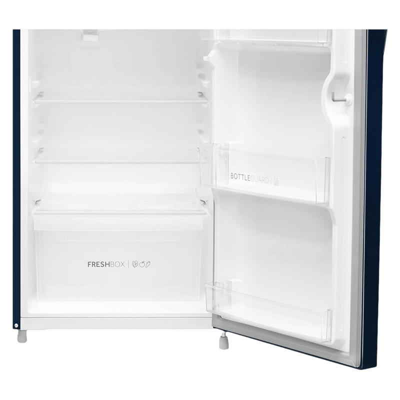 Haier 175 Litres 2 Star Direct Cool Single Door Refrigerator with Anti-Bacterial Gasket (HED182MLN, Marine Lotus)