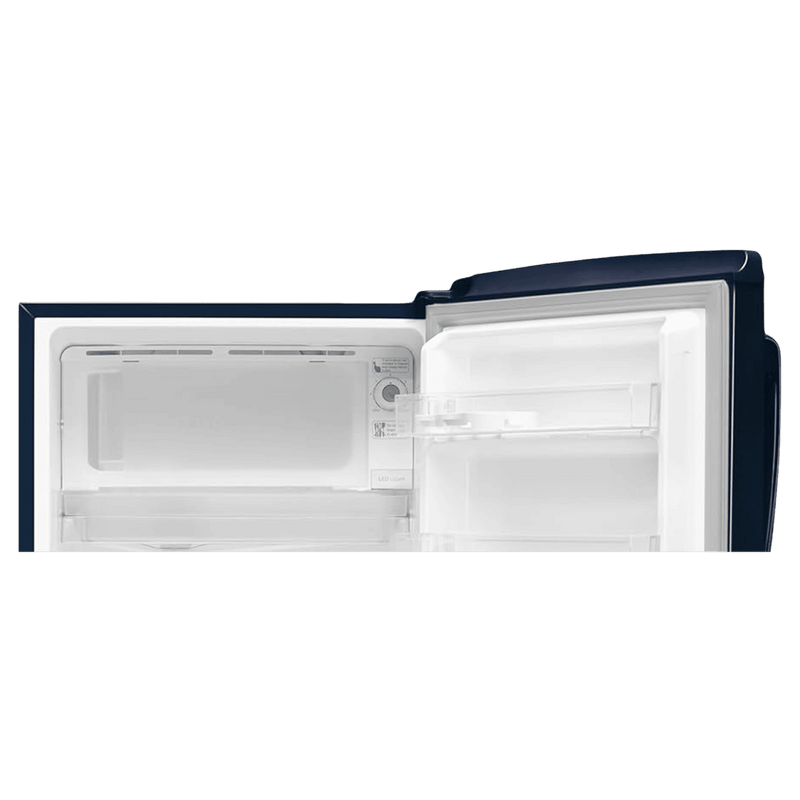 Haier 175 Litres 2 Star Direct Cool Single Door Refrigerator with Anti-Bacterial Gasket (HED182MLN, Marine Lotus)