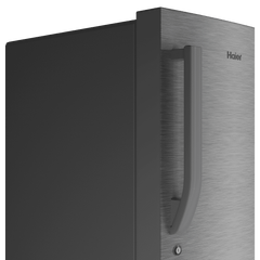 Haier 190 Litres 4 Star Direct Cool Single Door Refrigerator with Anti-Bacterial Gasket (HED203DSP, Brushline Silver)