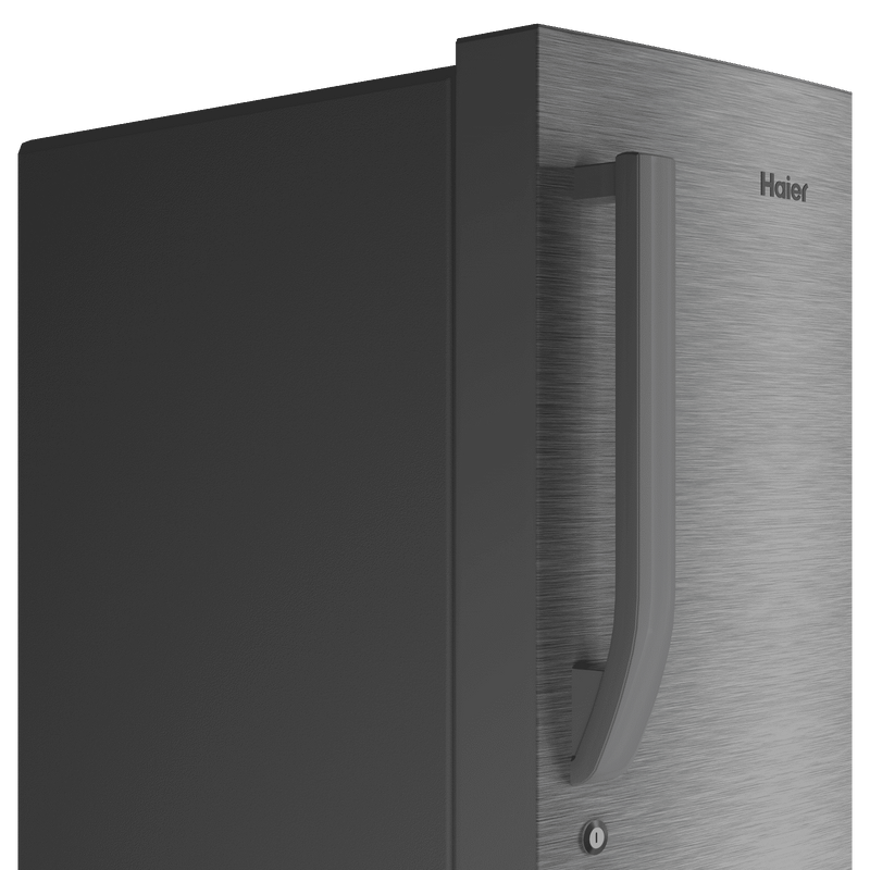 Haier 190 Litres 4 Star Direct Cool Single Door Refrigerator with Anti-Bacterial Gasket (HED203DSP, Brushline Silver)
